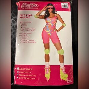Adult size Medium Skating Barbie Costume NEW
